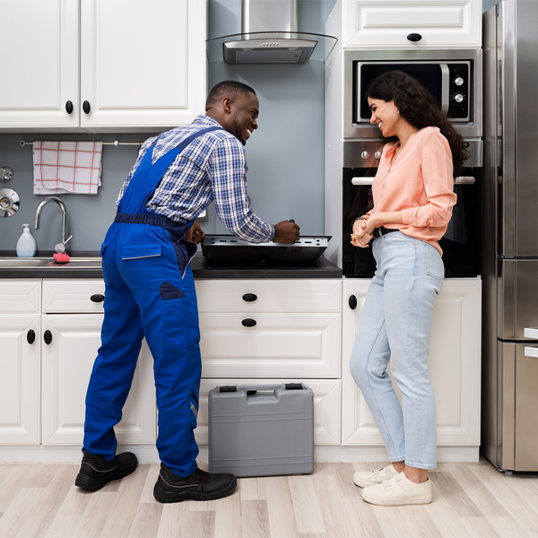 can you provide an estimate for cooktop repair before beginning any work in Bladensburg